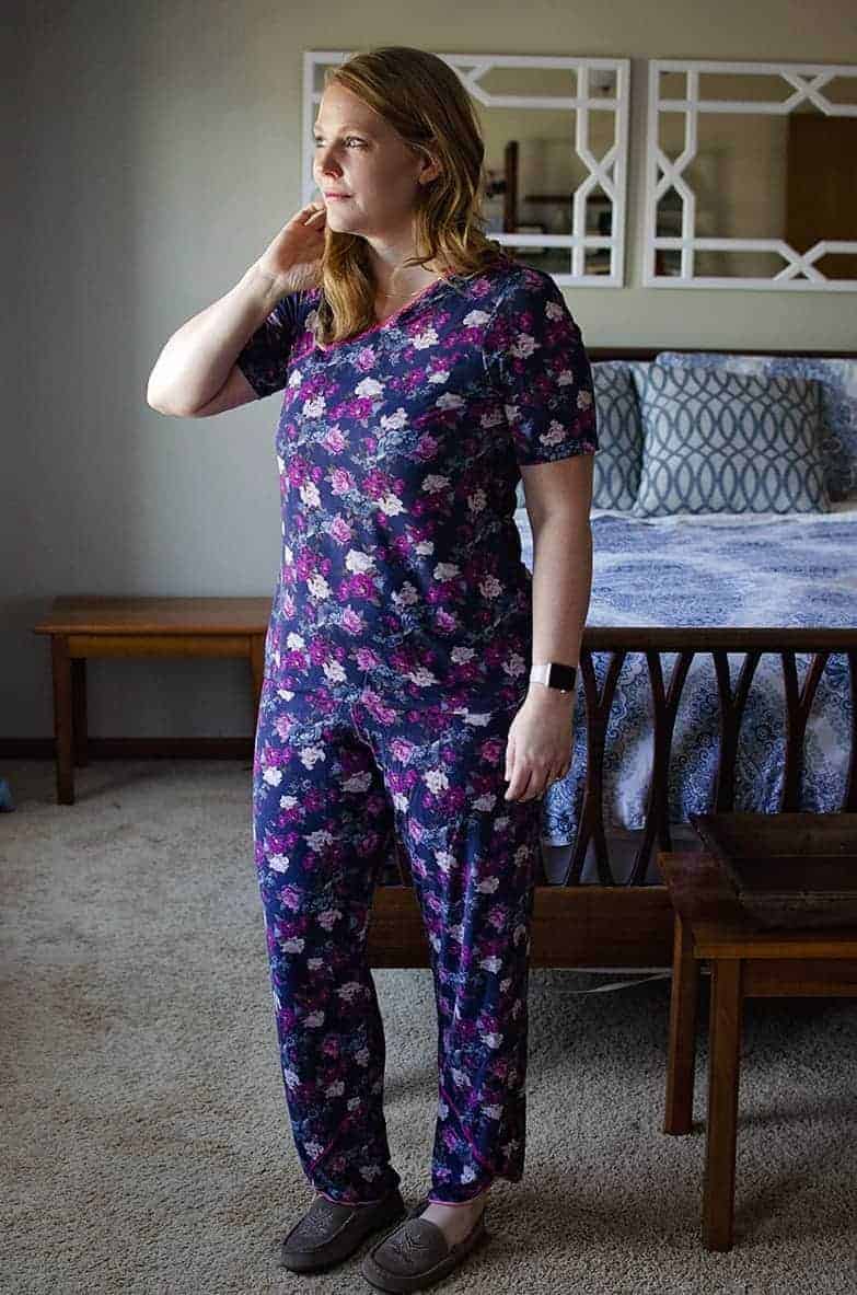 Ladies pajama pdf sewing pattern by Love Notions