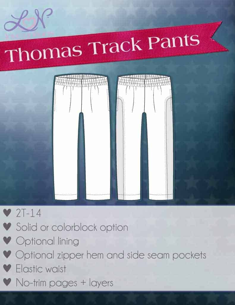 thomas track pants pdf pattern