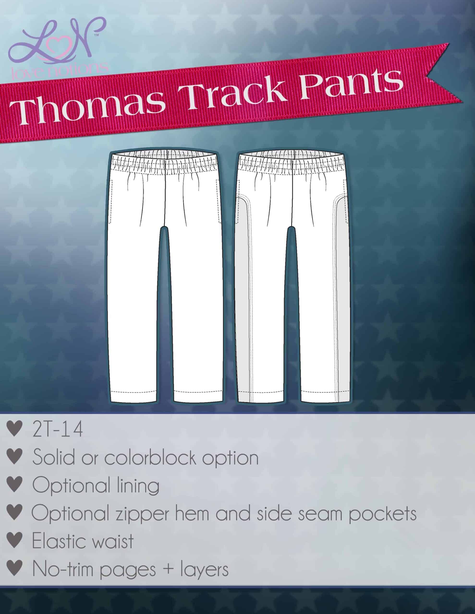 thomas track pants pdf pattern
