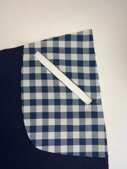 zipper welt pocket tutorial