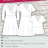 Willow Wrap Dress pdf pattern