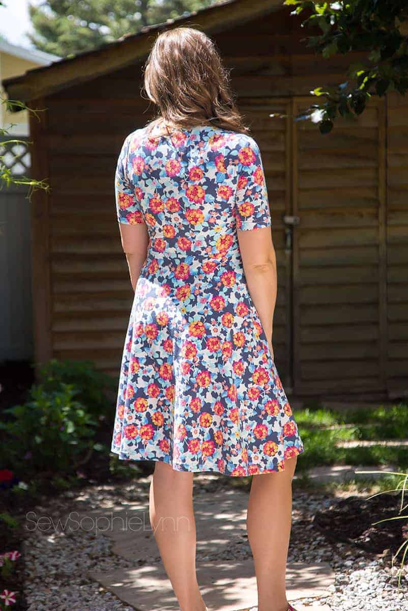 Wrap dress sewing pattern meant for ...