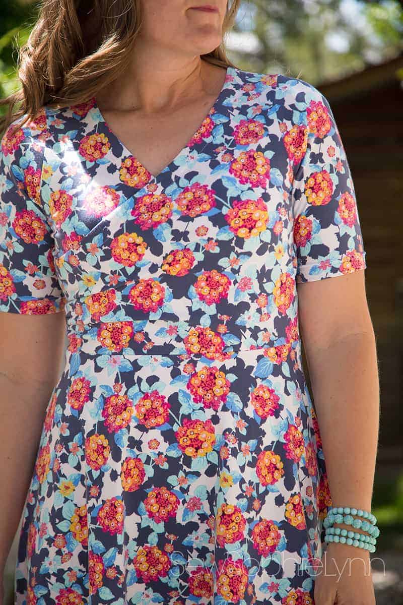 love notions willow wrap dress